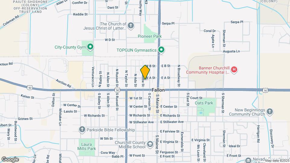 62 N Laverne St Map and Location Details