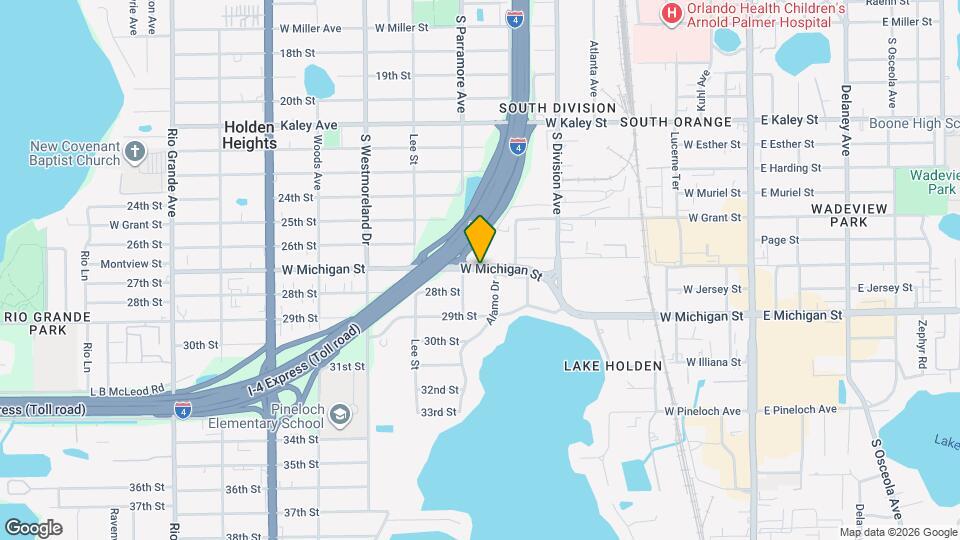 Apartment Finders of Orlando Map and Location Details