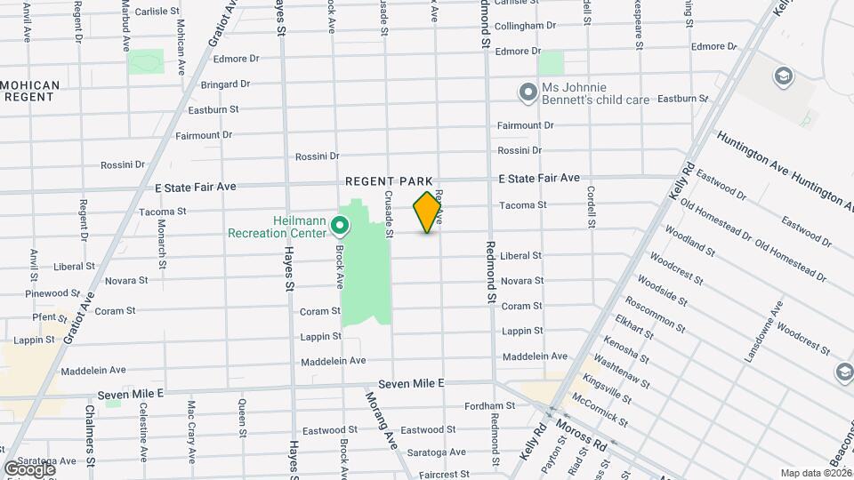 15692 Manning St Map and Location Details