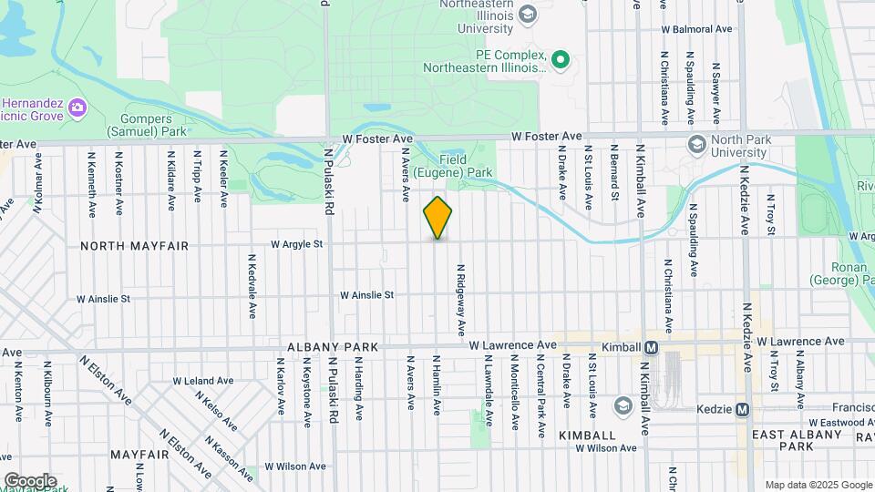 3745 W Argyle St Mapa y Detalles de la Ubicación
