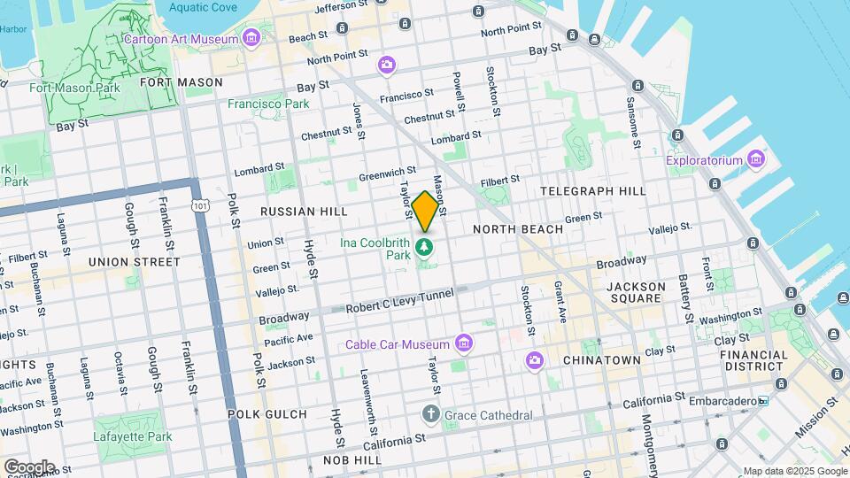866 Green St Mapa y Detalles de la Ubicación