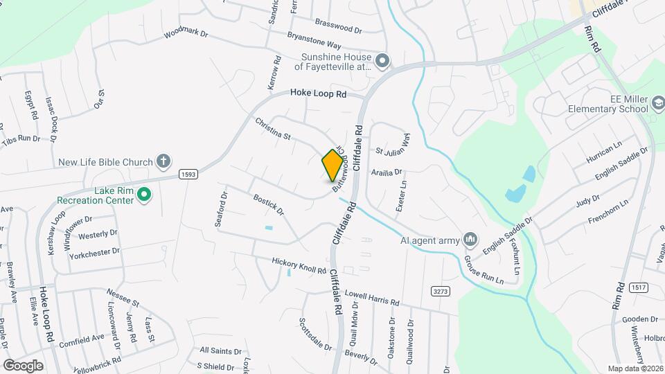 1212 Butterwood Cir Map and Location Details