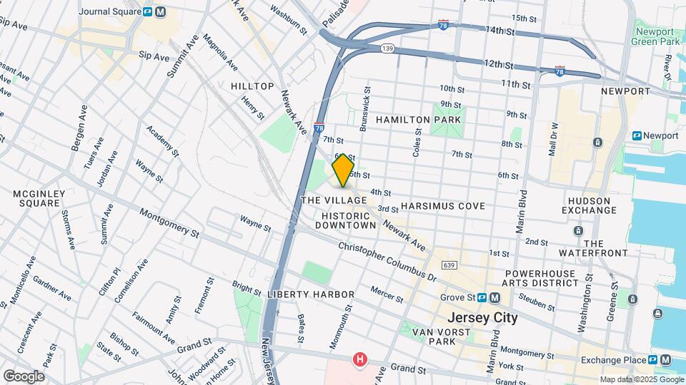 375 4th St Map and Location Details