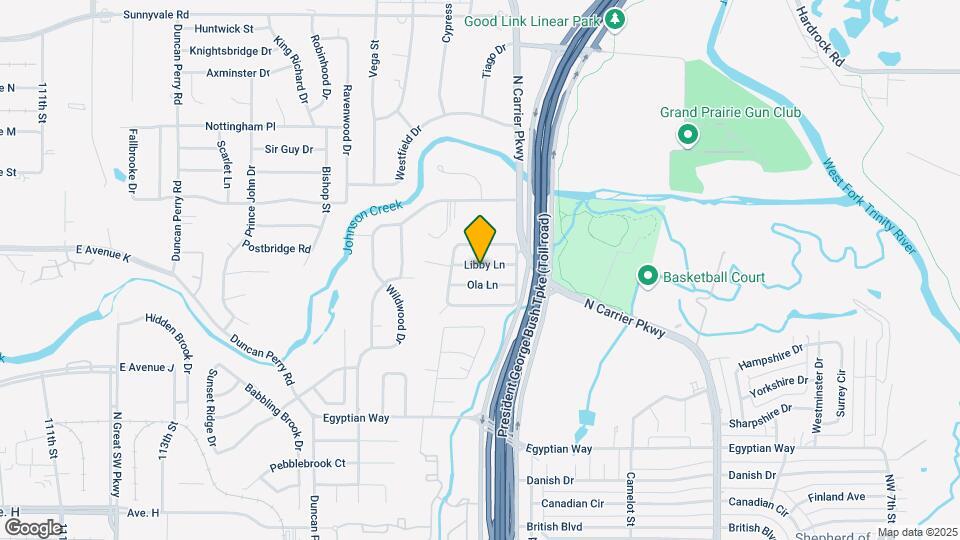 1917 Libby Ln Map and Location Details