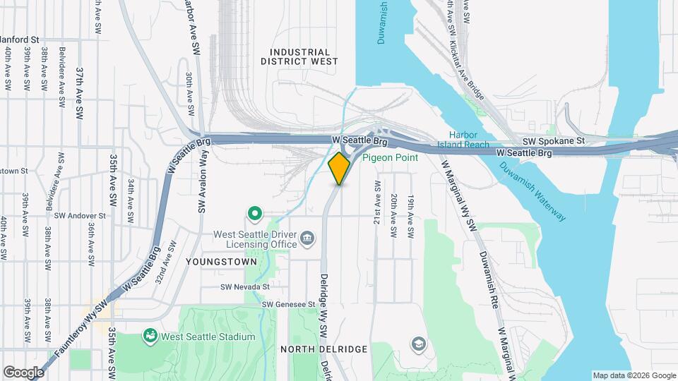 3823 23rd Ave SW Map and Location Details