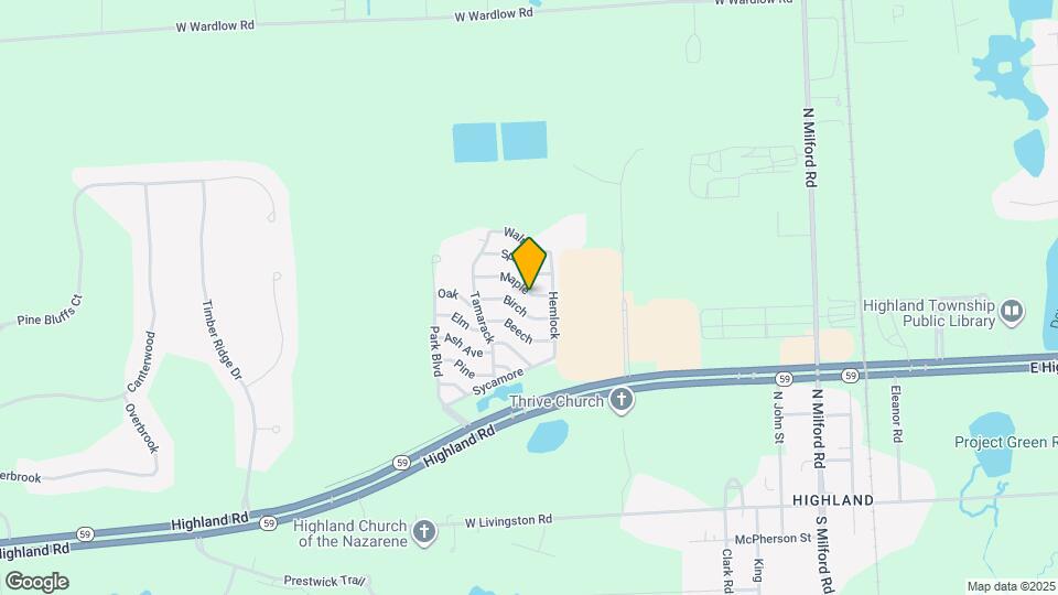 212 Maple Map and Location Details