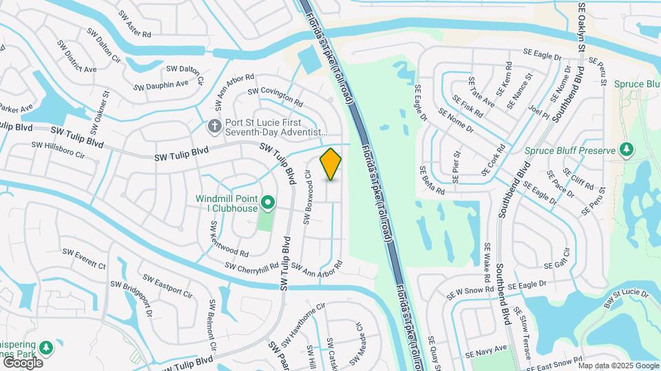 2962 SW Coastal Terrace Map and Location Details