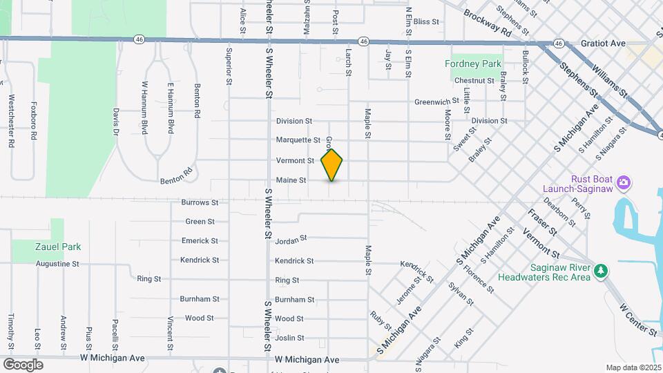 1723 Maine St Map and Location Details