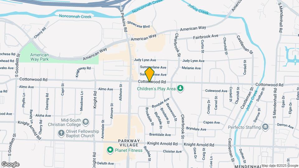 4825 Cottonwood Rd Map and Location Details