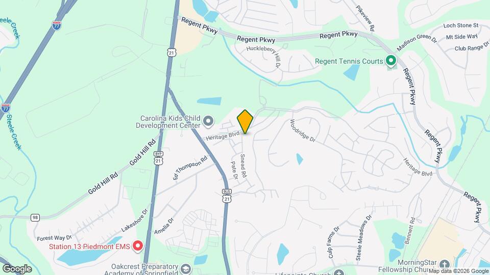 117 Snead Rd Map and Location Details