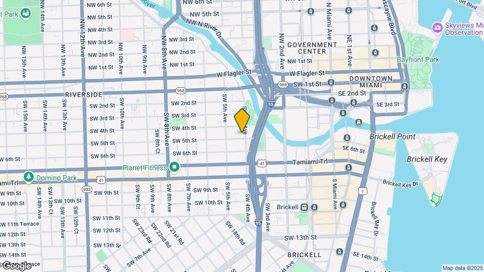 401 SW 5th St Map and Location Details