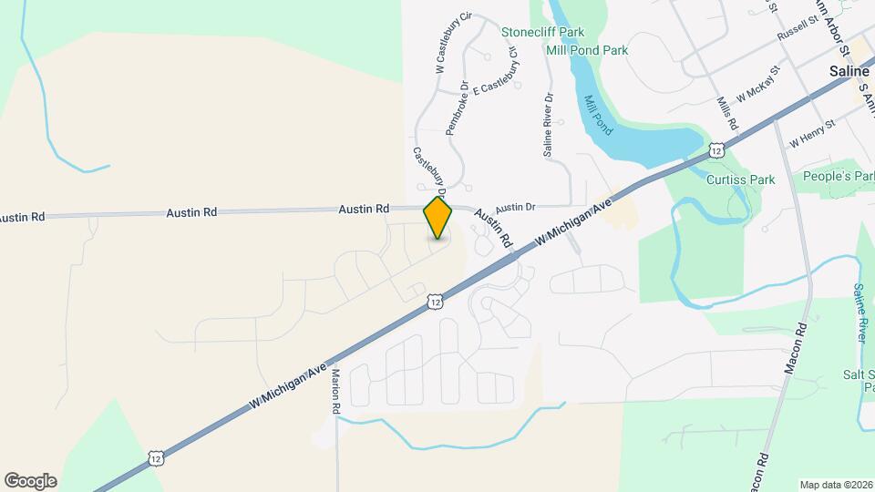 1903 Salt Springs Dr Map and Location Details