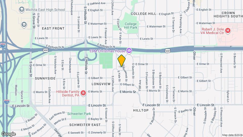 571 S Roosevelt St Map and Location Details