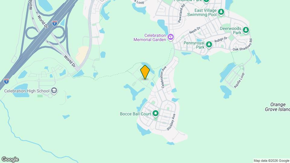 1401 Celebration Ave, Unit 206 Mapa y Detalles de la Ubicación