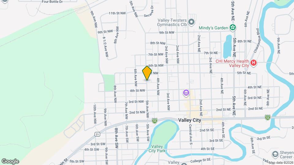 444 5th Ave NW, Unit #3 Map and Location Details