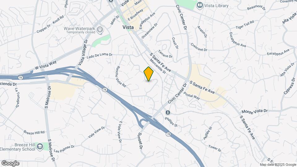 487 Lado De Loma Dr Mapa y Detalles de la Ubicación