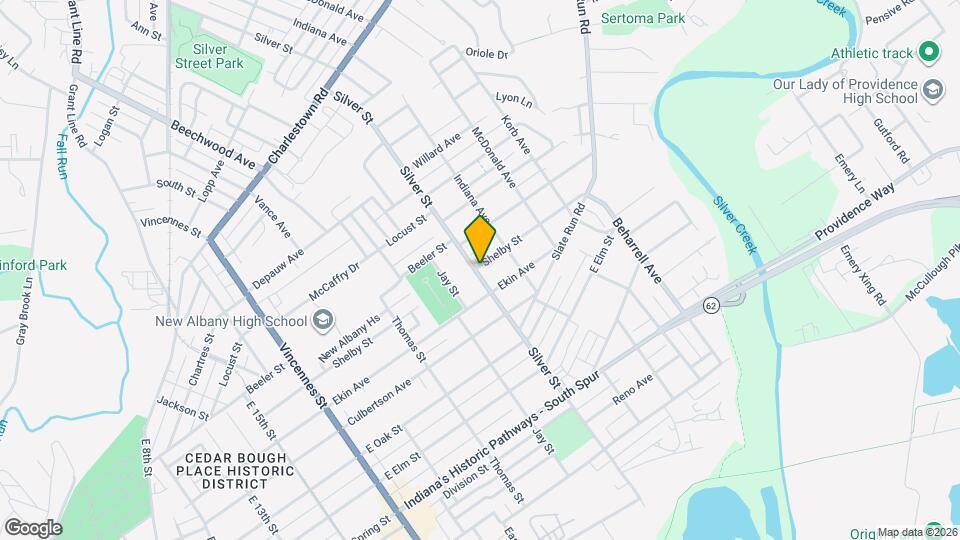 2102 Shelby St Mapa y Detalles de la Ubicación