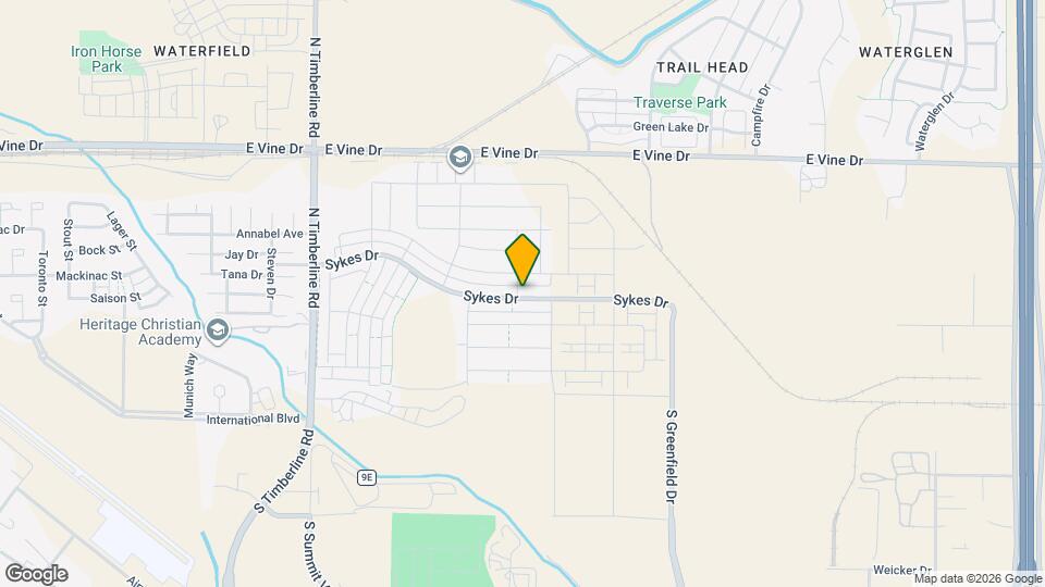 3210 Sykes Dr Mapa y Detalles de la Ubicación