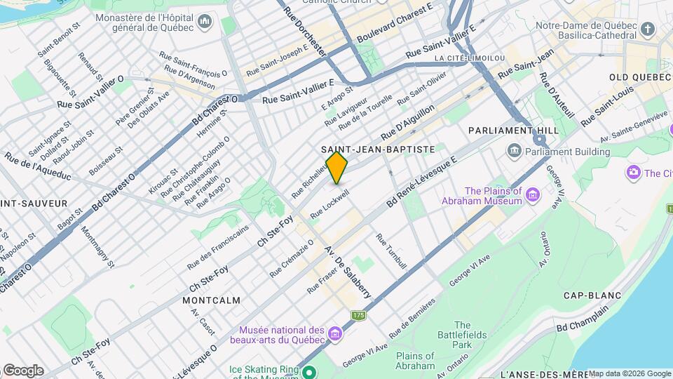 830-836 Turnbull Av Map and Location Details