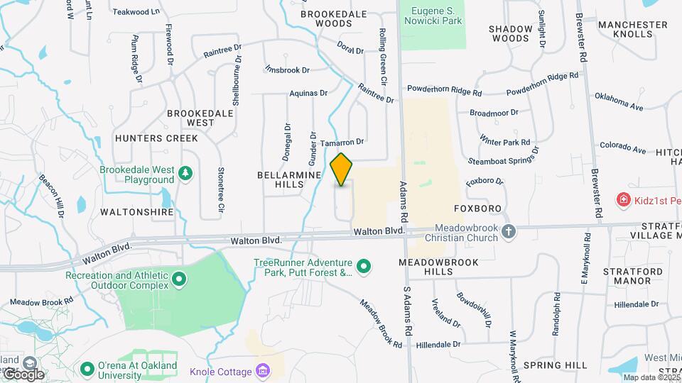 Waltonwood of Rochester Hills Map and Location Details