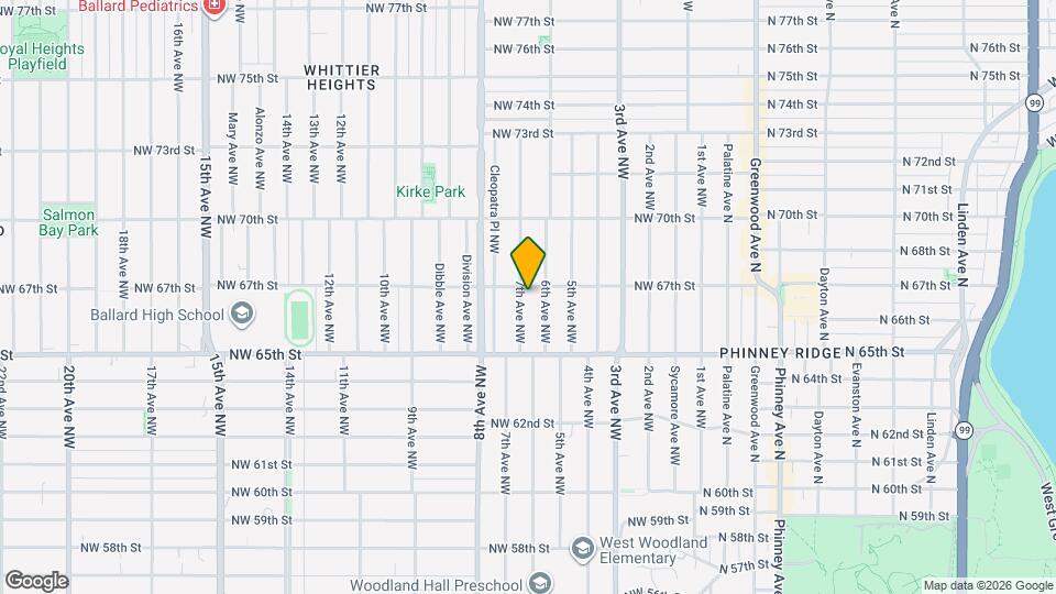 6548 7th Ave NW Map and Location Details