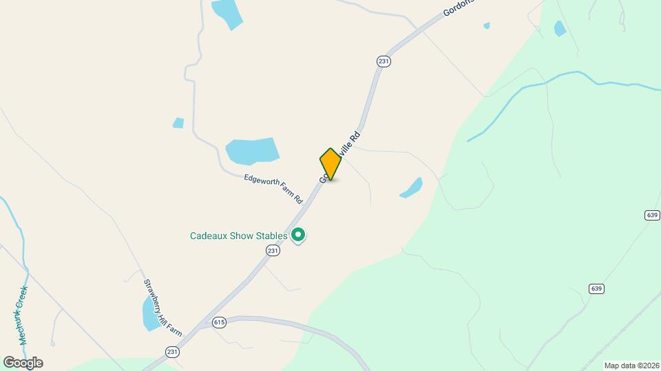 7149 Gordonsville Rd Mapa y Detalles de la Ubicación