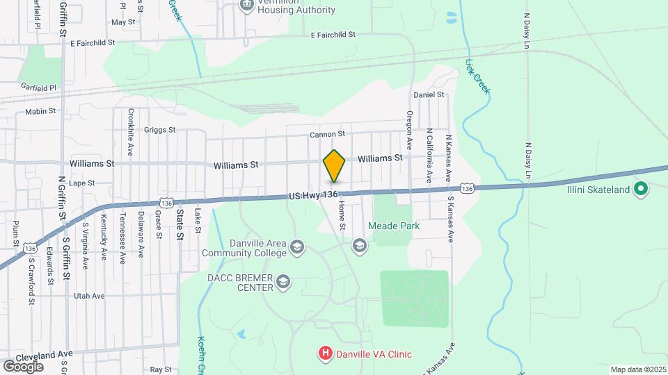 2401 E Main St Map and Location Details