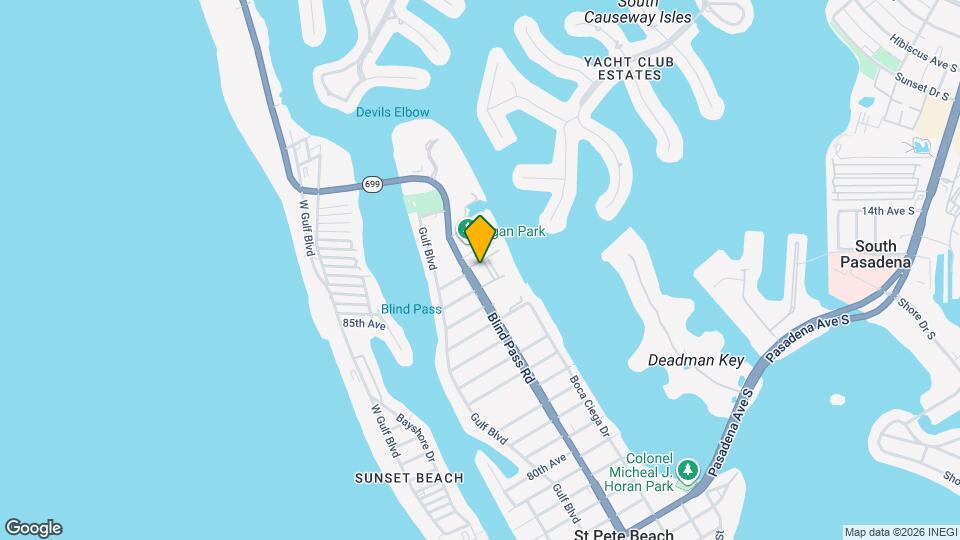 8931 Blind Pass Rd Map and Location Details