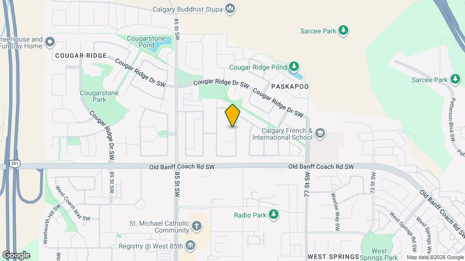 149 Cougar Plateau Way SW Map and Location Details