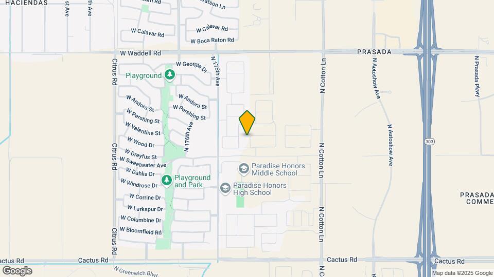13138 N 173rd Ln Map and Location Details