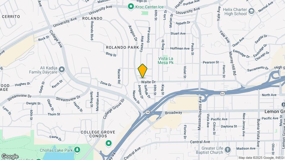 6814 Waite Dr Map and Location Details