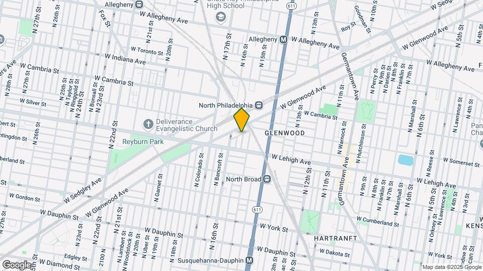 2742 N Hicks St Mapa y Detalles de la Ubicación