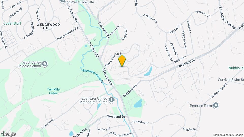 835 Olde Pioneer Trail Map and Location Details