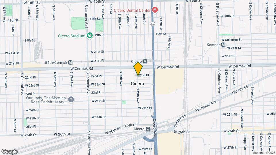 2247 S 49th Ave Map and Location Details
