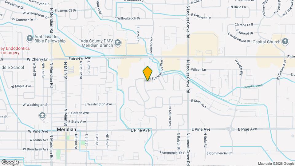 1428 N Sandlin Ave Map and Location Details