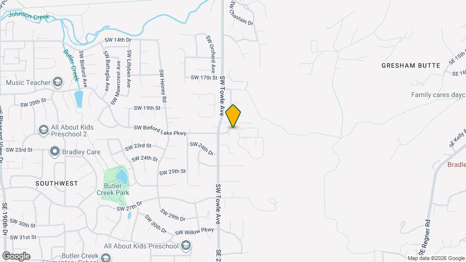 1416 SW Binford Lake Pkwy Map and Location Details