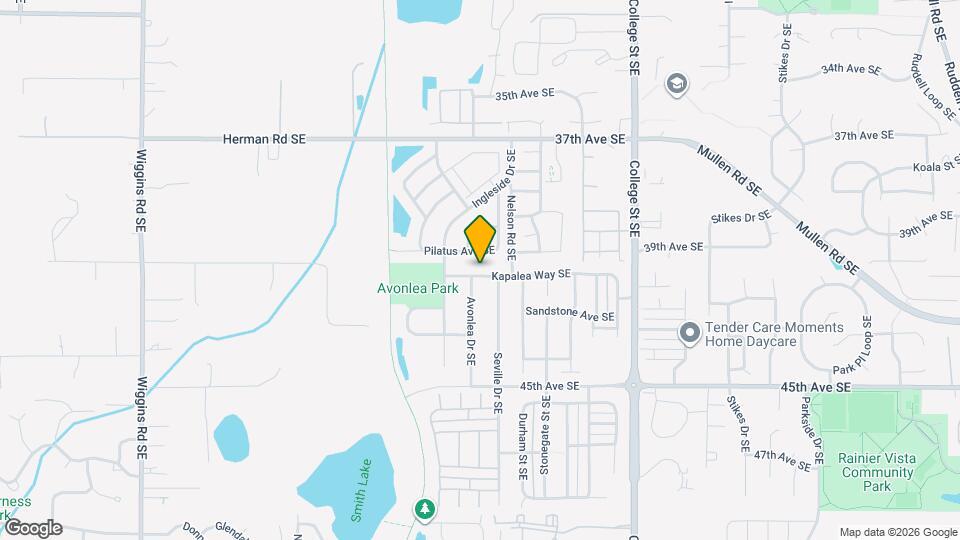 4124 Kapalea Way SE Map and Location Details