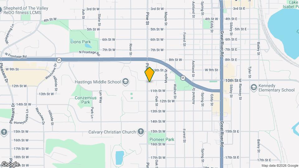 821 10th St W Map and Location Details