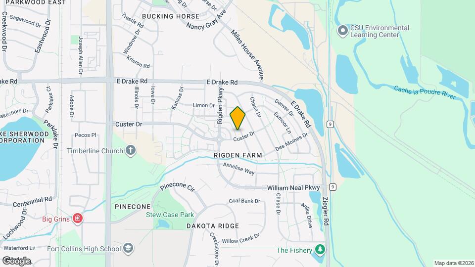 2851 Des Moines Dr Map and Location Details