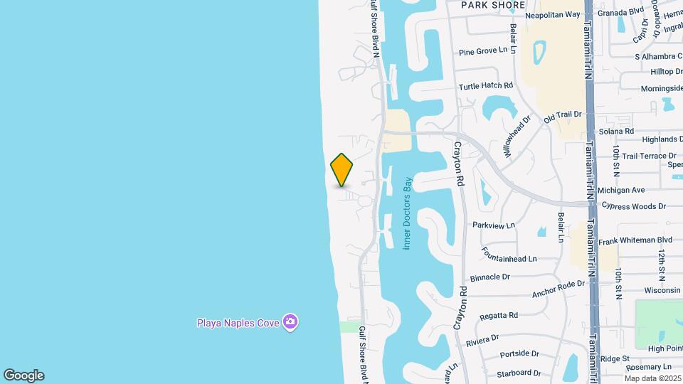 4005 Gulf Shore Blvd N Map and Location Details