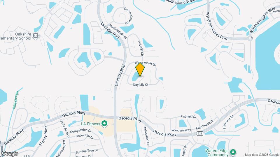 14918 Prairie Rose Ct Map and Location Details