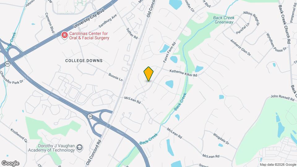 9320 Amy Dr Map and Location Details