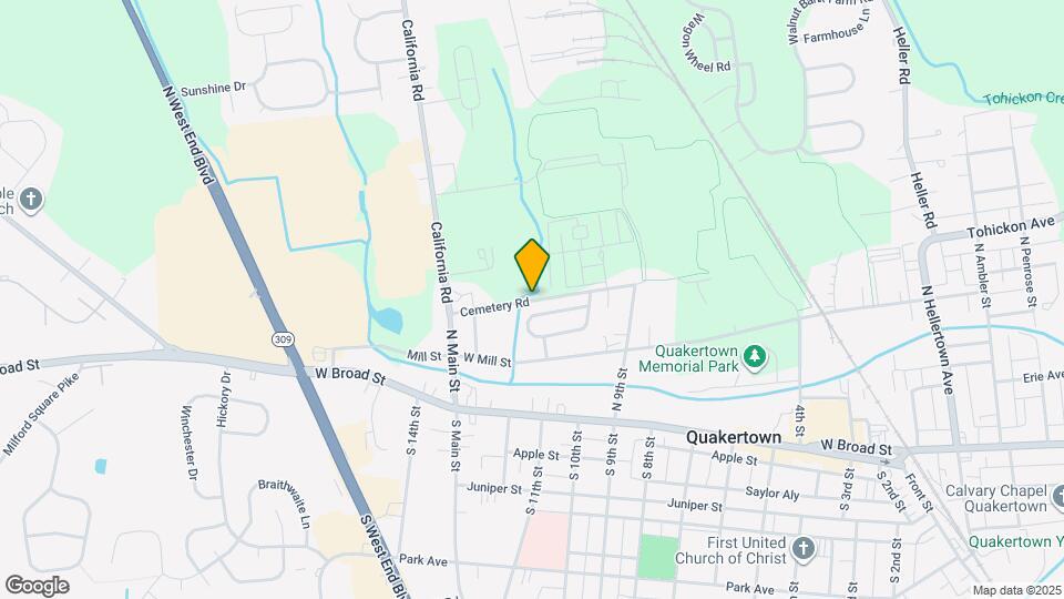 912 Cemetery Rd Map and Location Details