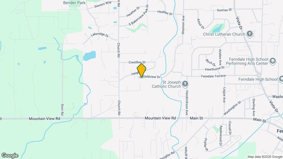 2433 Fieldview Dr Map and Location Details