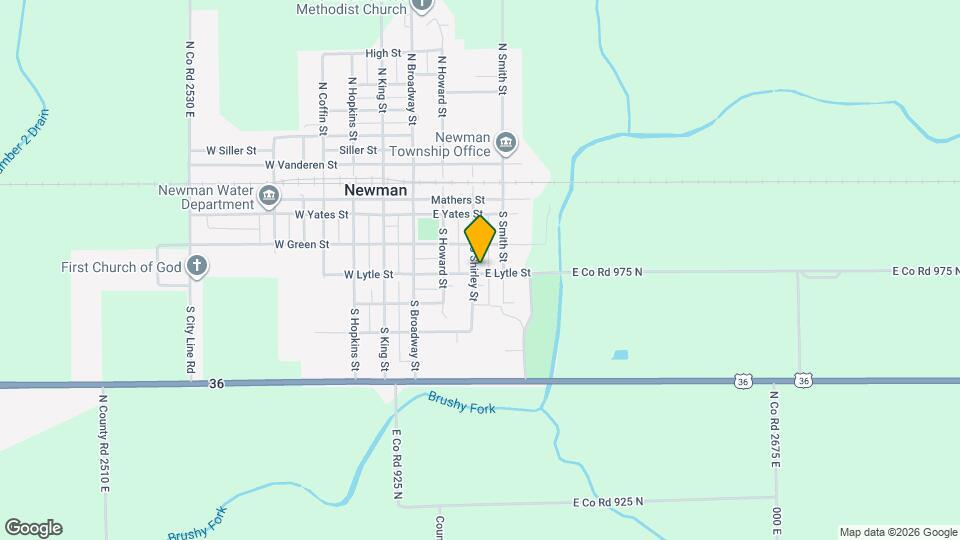 209 S Shirley St Map and Location Details