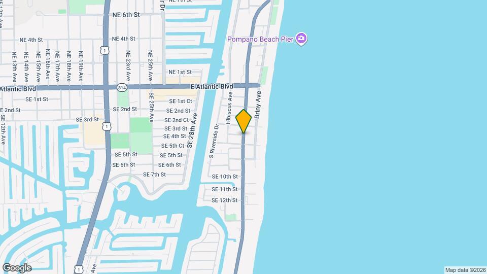 512 S Ocean Blvd Map and Location Details
