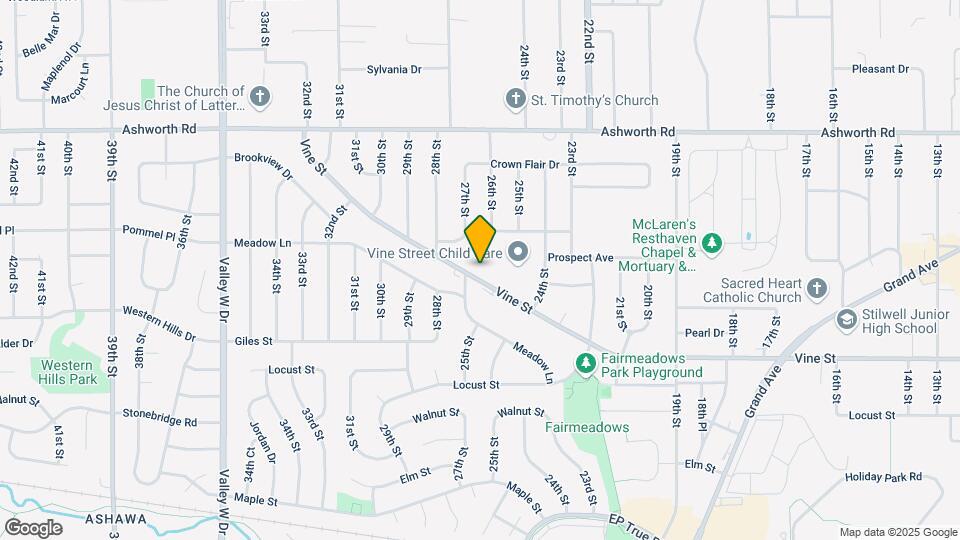 Fairmeadows Village-55+ Rental Community Map and Location Details