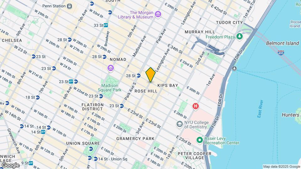 113 Lexington Ave Mapa y Detalles de la Ubicación