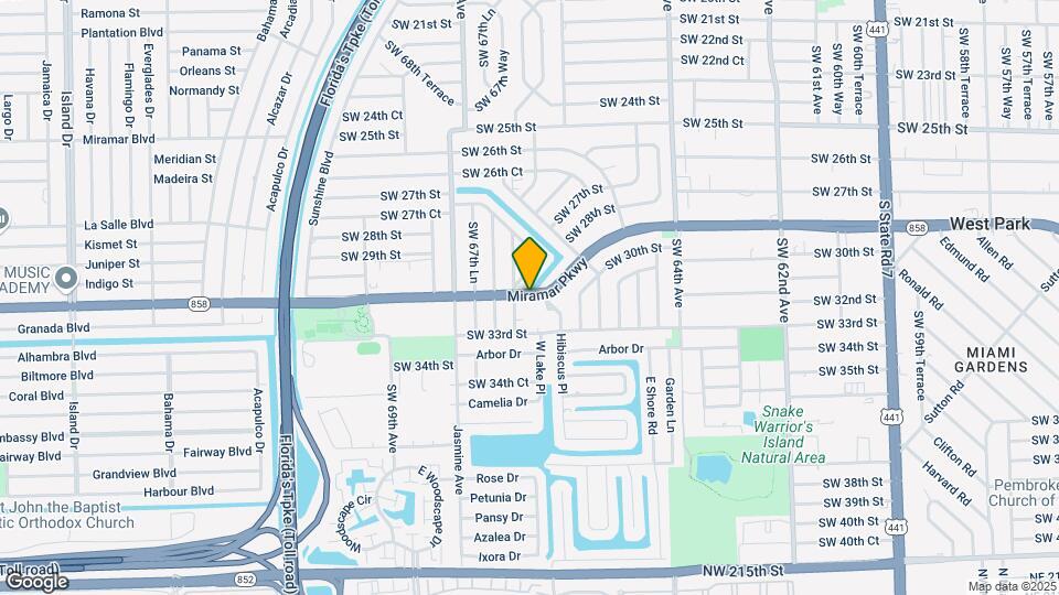 12136 St.Andrews Pl Map and Location Details