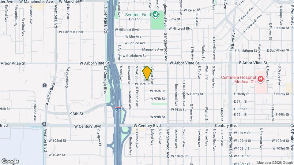 966 Holly St Mapa y Detalles de la Ubicación